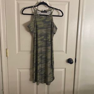 camo dress